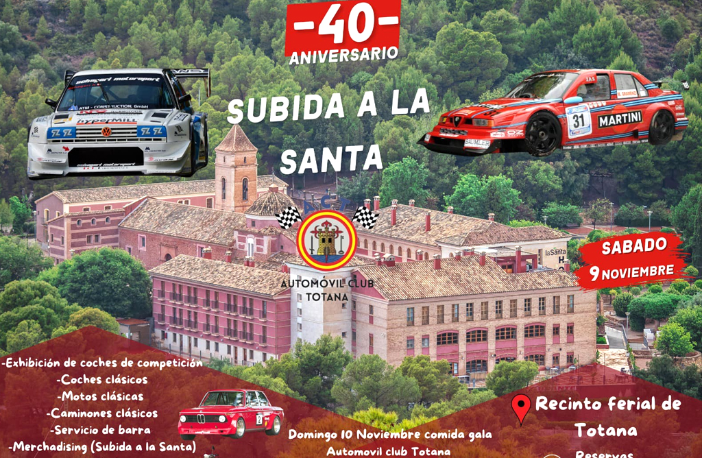 El 40 aniversario de la Subida a La Santa se celebrar con una exhibicin el 9 de noviembre en el recinto ferial